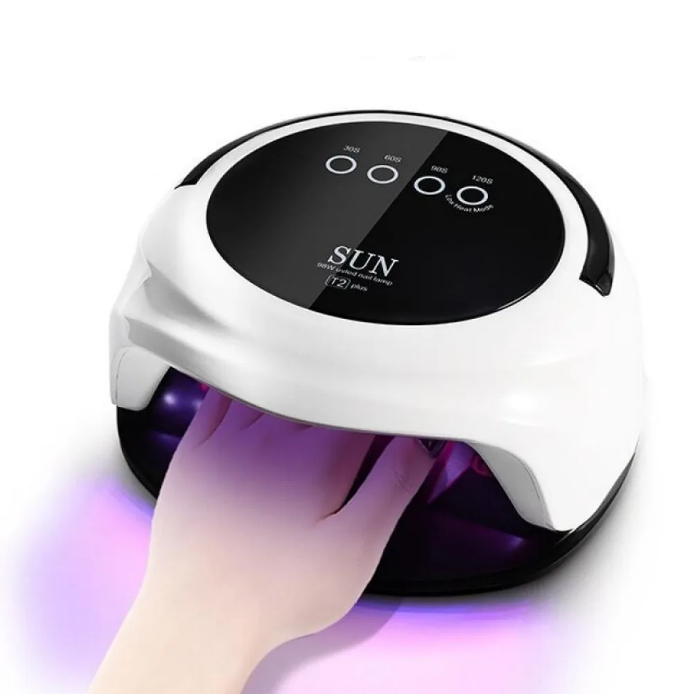 Lámpara de secado profesional para manicura, secador de uñas de Gel UV, esmalte de uñas con temporizador inteligente USB, luz solar, herramientas de arte de uñas, 92W, 42 LED