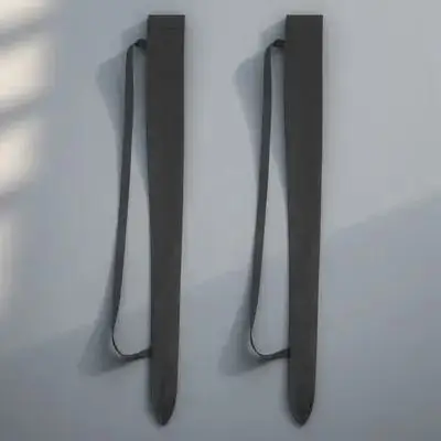 

2 шт., сумка для хранения зонтов, водонепроницаемая, износостойкая, складная сумка для переноски, портативный защитный чехол с ремешком 75-80 см