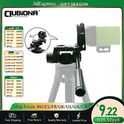 CLUBIONA LB06 Professional Adjustable Tripod Head Universal Three-dimensional Handheld Laser Level Holder Stand Head 1/4