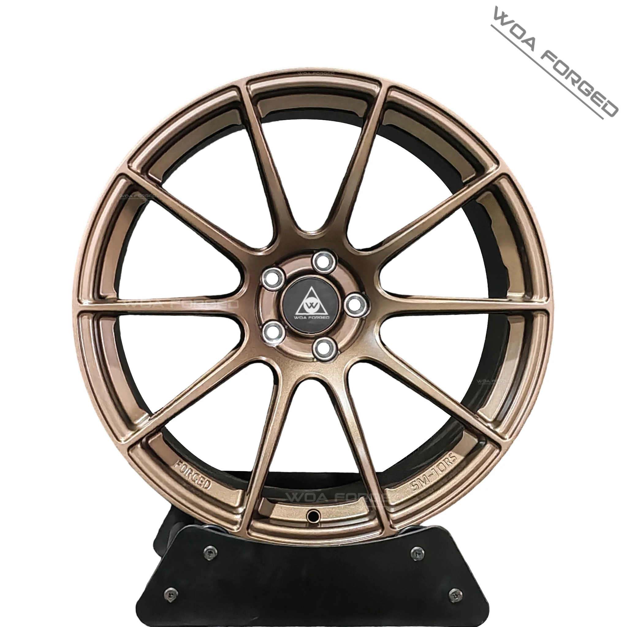 تخصيص 6061T6 Sm-10rs خفيفة الوزن مزورة الألومنيوم 5x114.3 PCD عجلات سيارة رياضية كروم جديد مع 35 مللي متر 40 مللي متر 25 مللي متر ET للركاب