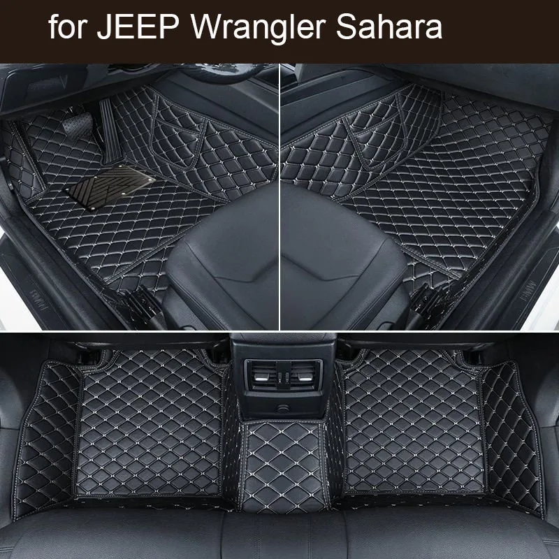 

Автомобильные коврики для JEEP Wrangler Sahara 2011-2017, аксессуары, автомобильные коврики на заказ