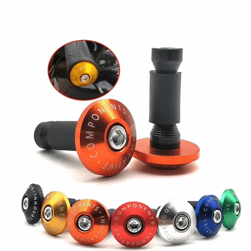 Aluminum Material Handlebar End Weight Universal Fit Gear Balanced Handle Protection Plug Bar End Plug Enduro Riding