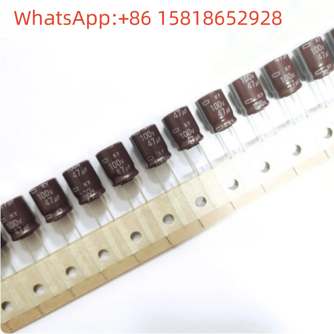 

20 шт. 100V47UF 10X12,5 Black King KY высокочастотный долговечный оригинальный электролитический конденсатор 47UF100V