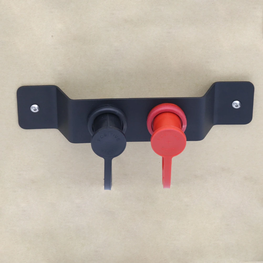 

Battery Charging Post with Cable Battery Terminals Relocation Kit Battery Jumper Terminals Charging Tools Kit for UTV ATV Boats