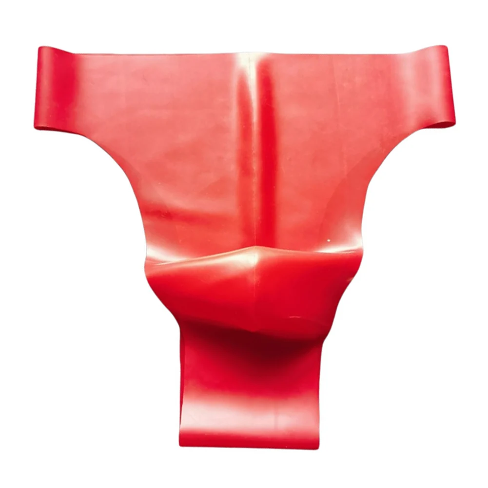 Mens Latex Panties Erotic Hombre Briefs Seamless Underwear For Hot Man Low Waist Breathable Erotic Lingerie Solid Underpants