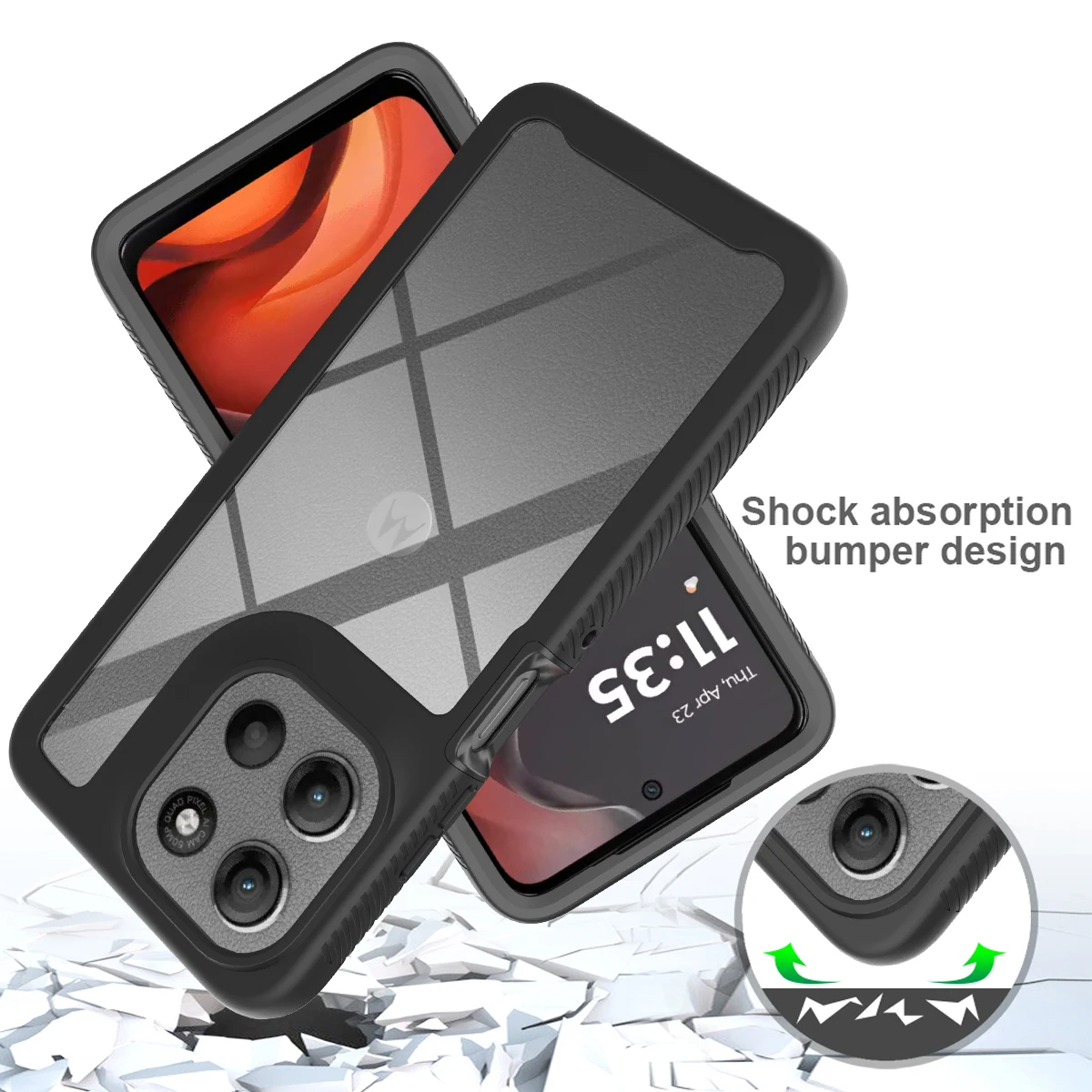 Coque de téléphone unie brilla - Display Case Acrylic avis et prix