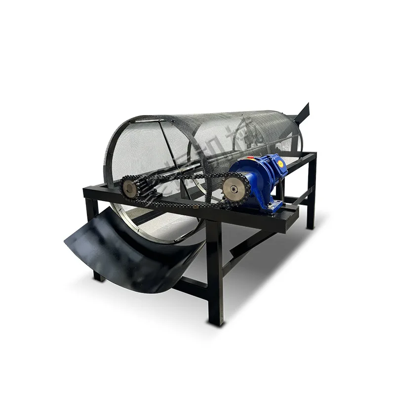 Sand screening machine type medicinal materials granules, sand and gravel fine sand frequency conversion circular vibration