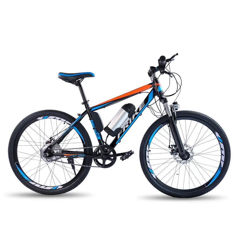 HUOSEN DDC-002 Lithium Battery 36V 250W Front Hub Motor Shock-absorbing Off-road 26 Inch Electric Assisted Mountain Bike 50-60km