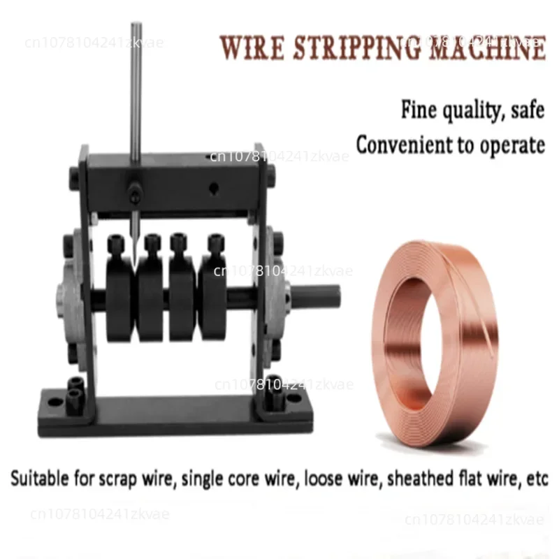 

Manual Portable Wire Stripping Machine Scrap Cable Peeling Machines Stripper for 1-30mm Can Connect Hand Drill Hand Tool