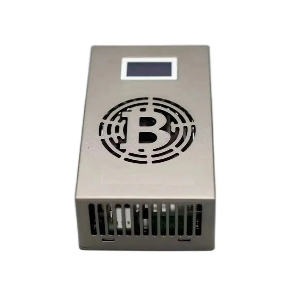 Bitcoin Lucky Miner 500G/S BM1366 Asic Chip Mini Silent Cryptocurrency Mining Machine with Power Supply US Plug