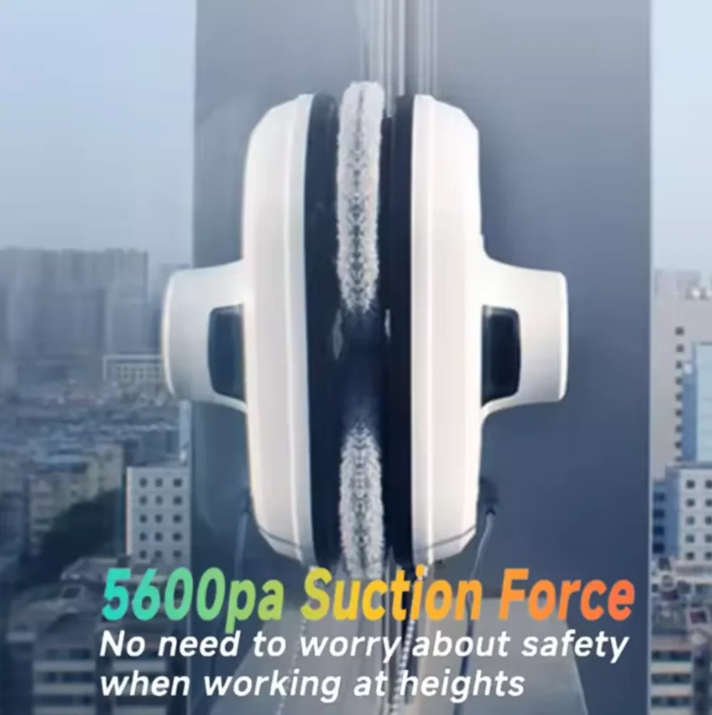 Intelligent double-sided brushless motor window cleaning unit