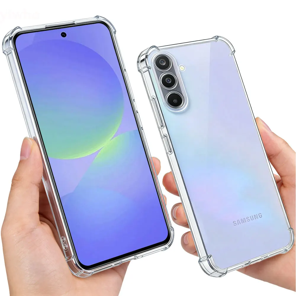 Transparent Slim Soft Case For Samsung Galaxy A36 5G, Crystal Clear, Corner Protection, Precise Cutouts