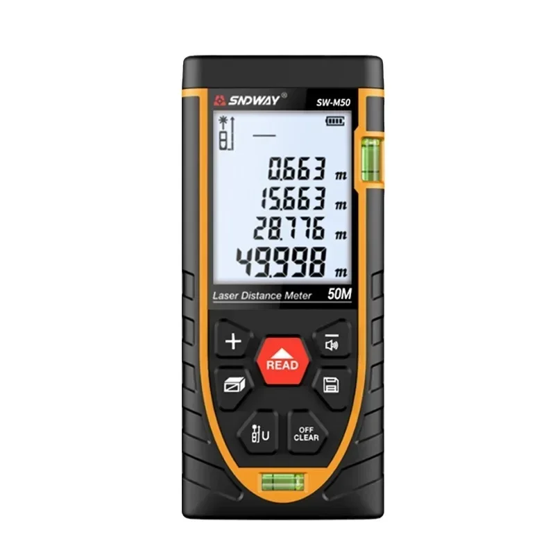 Règle laser infrarouge de haute précision, télémètre, règle électronique, instrument de salle de mesure