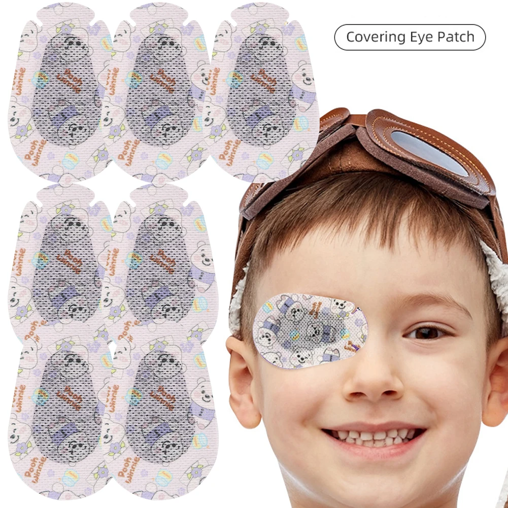 Imagem -04 - Almofada de Olho Estéril Médica Descartável para Crianças Ambliopia Training Eyeshade Cartoon Eye Patch Ataduras Adesivas 60 Pcs