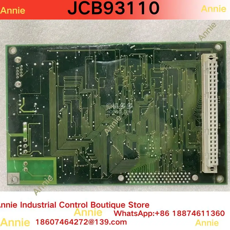 Second-hand test OK  Injection molding machine circuit board DSU-21, model JCB93110