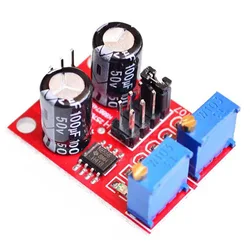 NE555 pulse frequency duty cycle adjustable module square wave rectangular wave signal generator stepper motor drive