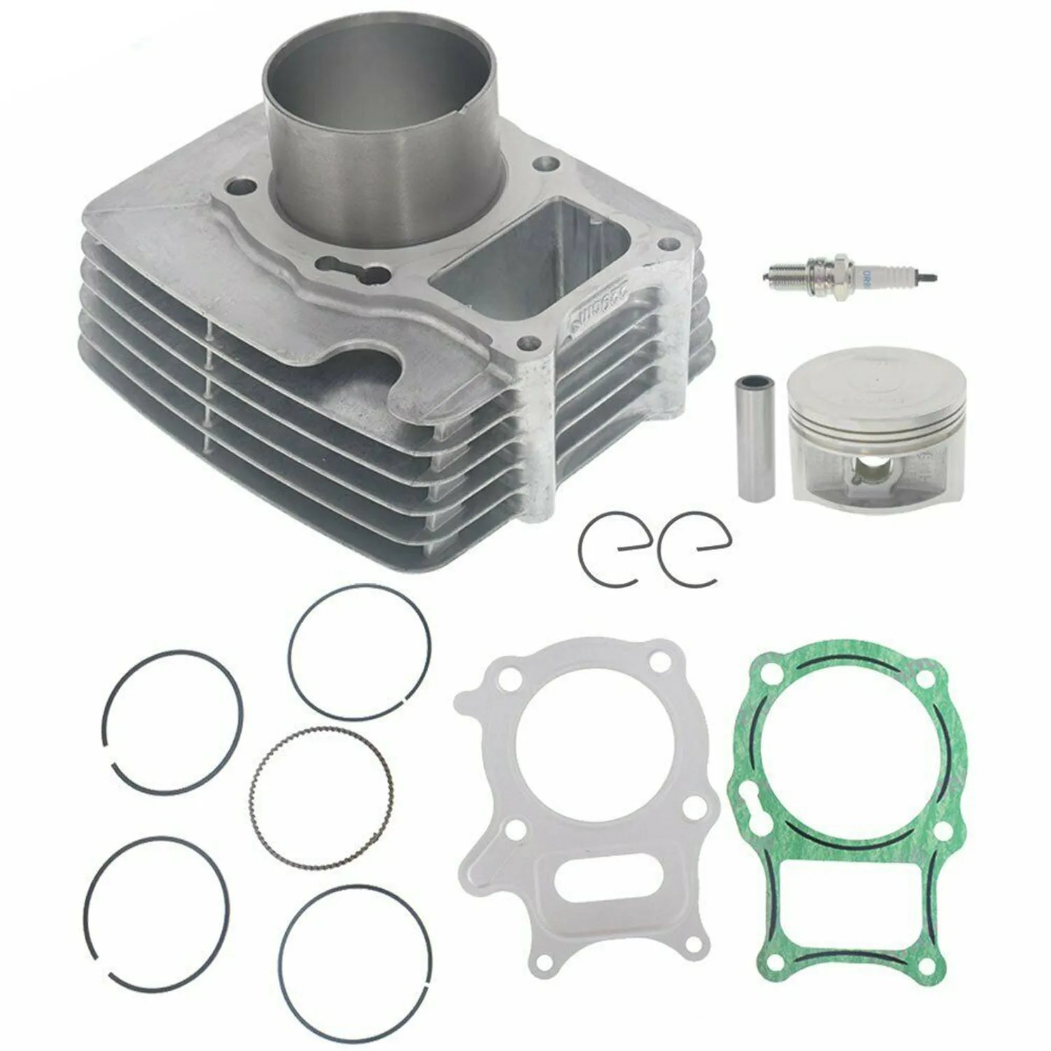 Cylinder Piston Ring Set Cylinder Piston Gasket Top End Rebuild Kit For Honda TRX250TE TRX250 Te Recon 250 2X4 2002-14 Standard