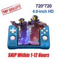 Open Souce XF40H Retro Handheld Game Console Linux 4.0 IPS Screen Supports WiFi Glowing Rocker Portable Pocket Video Game Player