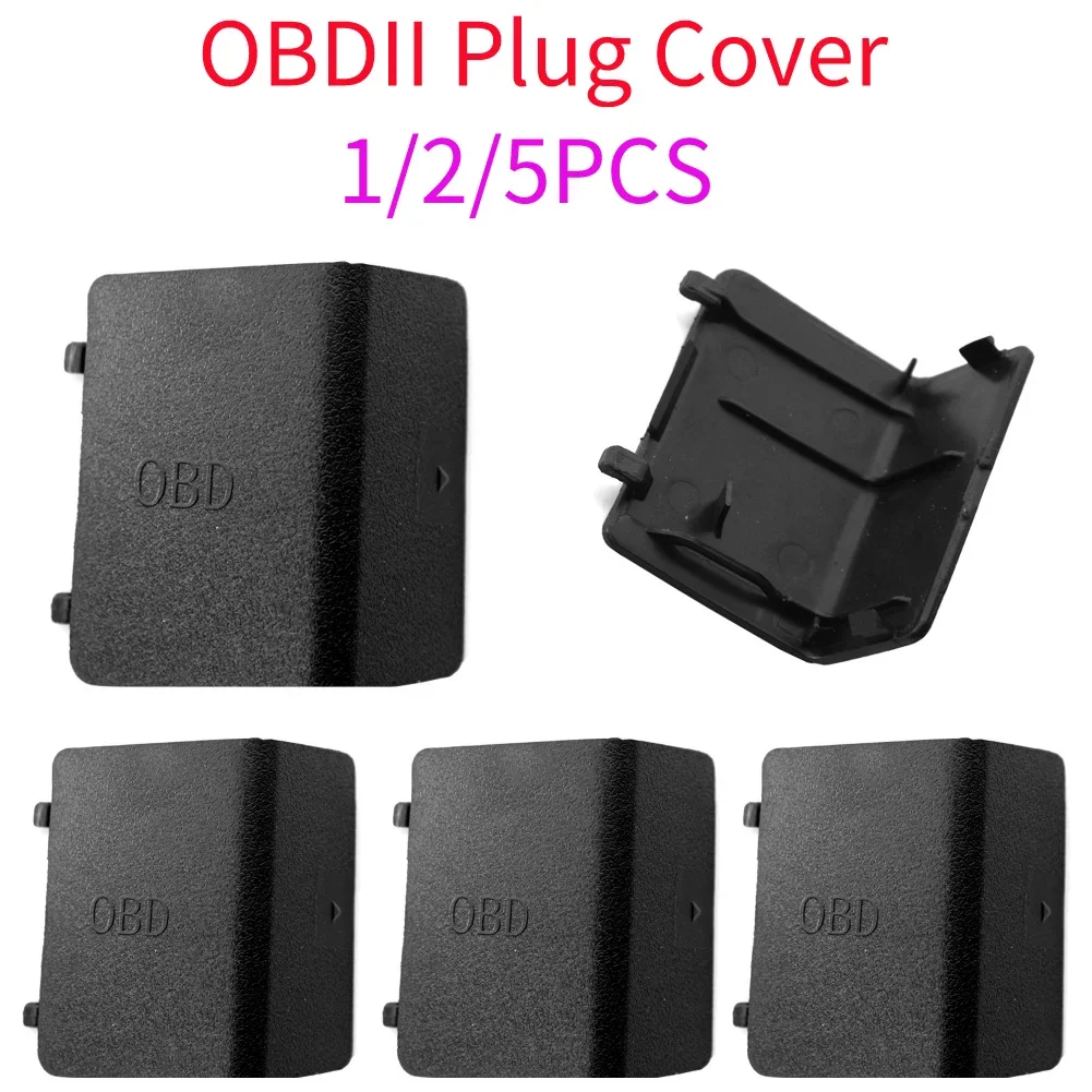 

1/2/5Pcs Black OBD Decorative Panel Protective Shell Casing Auto Accessories Diagnostic Plug Cover BMW E90E91E92E93 3Series LHD