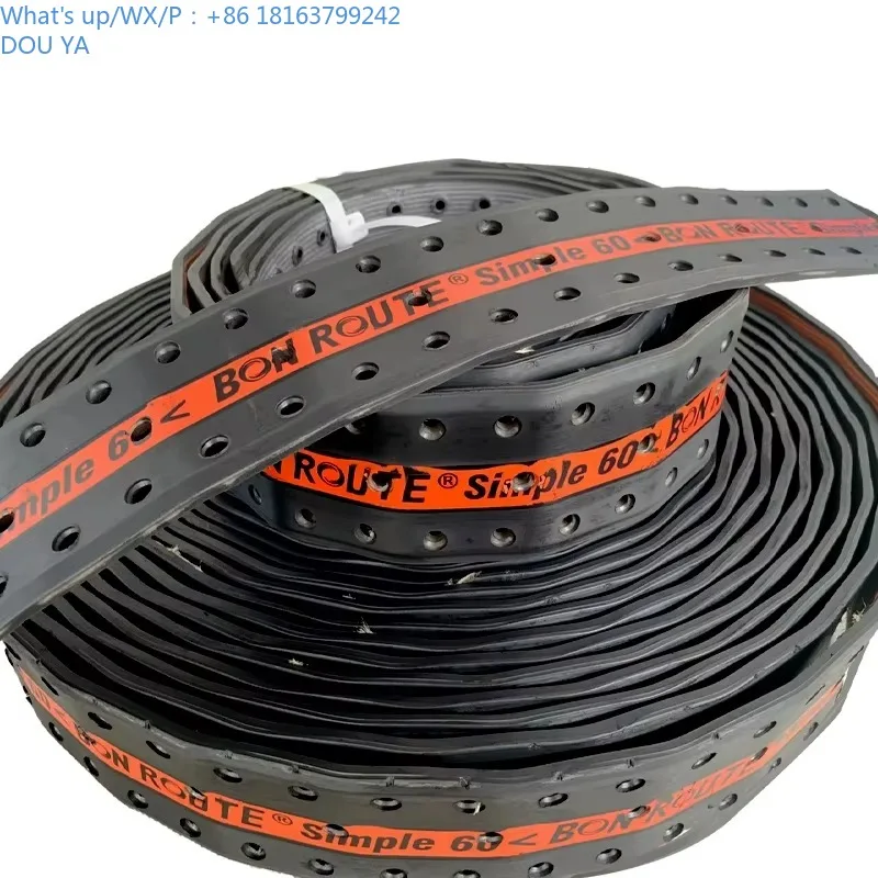 

BonRoute Heavy-Duty Durable Conveyor Belt Screw Rubber Fastener Heat Resistant Conveyor Rubber Belt Lacing Tools Quick Connector