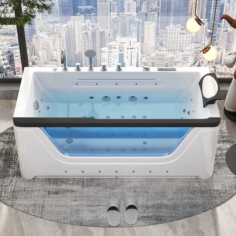 حوض استحمام ساخن أكريليك لشخصي - مراجعة Home Bathroom Jacuzzi Tub وسعره