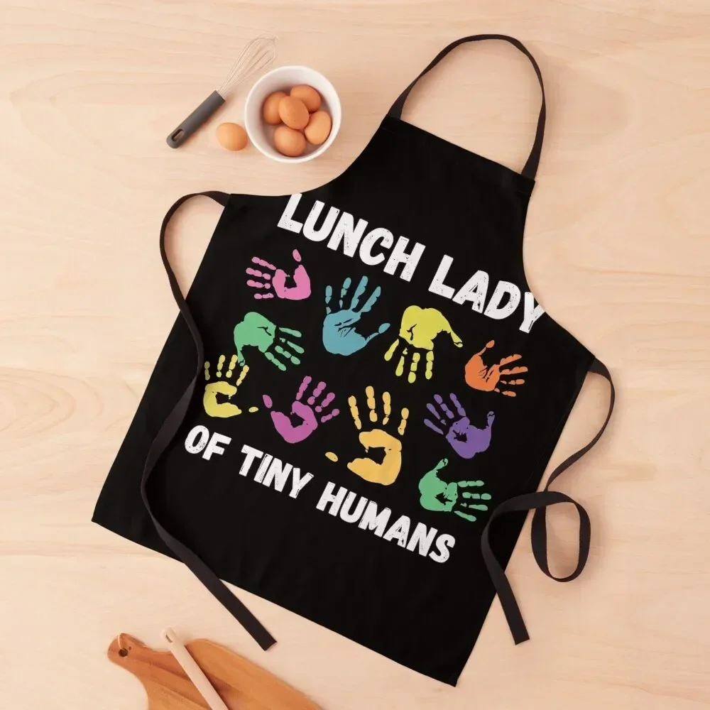 

Lunch Lady Gift School Cafeteria Apron Women's Kitchen Woman Kitchen Apron