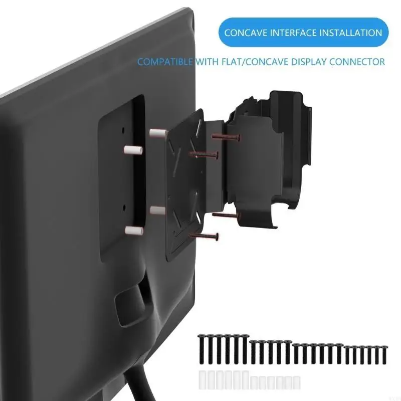 Steel Constructed Miniature Mounting Solution Standard VESA Pattern Includes Installation Accessories for Mini 2024