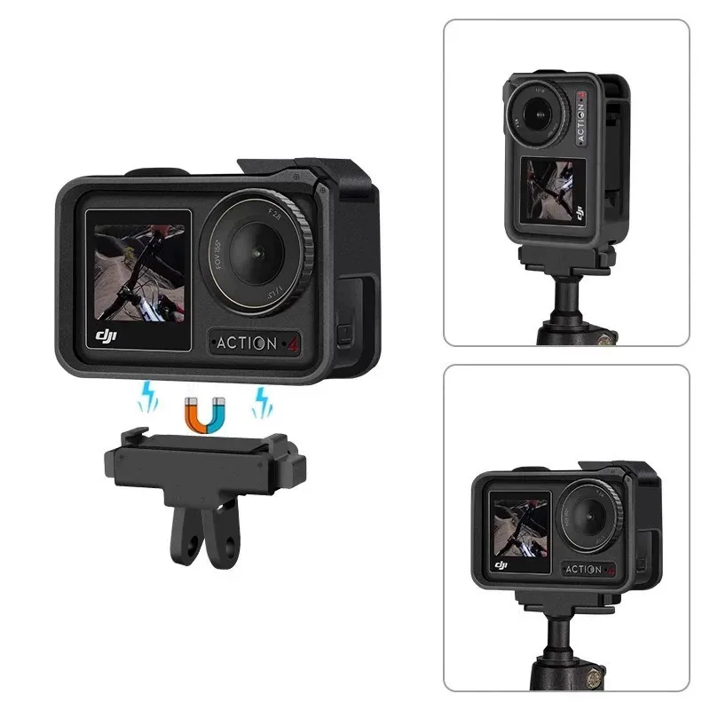 Suitable for DJI Osmo Nano Magnetic Installation Adapter Magnetic Quick-release Adapter Parts Expansion Accessories Collapsible