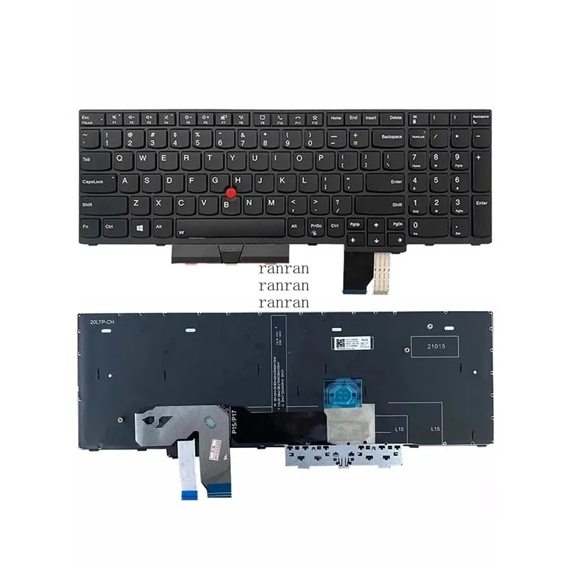 

Клавиатура с подсветкой для ноутбука США для Lenovo Thinkpad T15G P15 Gen1 P17 Gen1