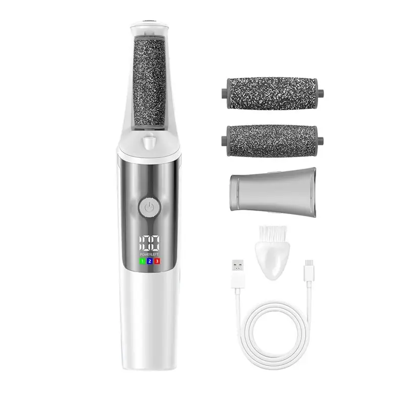 

A98G-Electric Callus Removers For Feet,Smooth Pedicure Wand Rechargeable Electric Foot File,Pedicure Tools For Dry,Dead