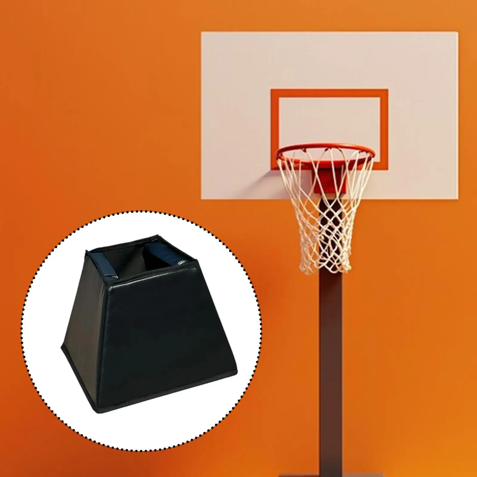 

Basketball Pole Gusset Pad Base Padding for Parking Lot Gym Outdoor Indoor