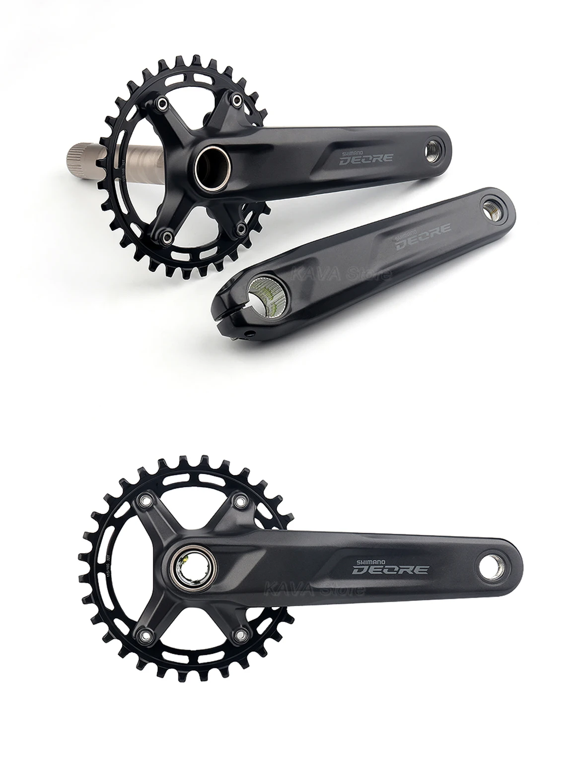 Shimano Deore 11-fach Kettenblatt M5100 Integriertes Kurbelgarnitur-Set MTB 10 11 12 Gang Pedivela 34T 36T 38T 32T Crown Fahrradkurbel – Detail 20