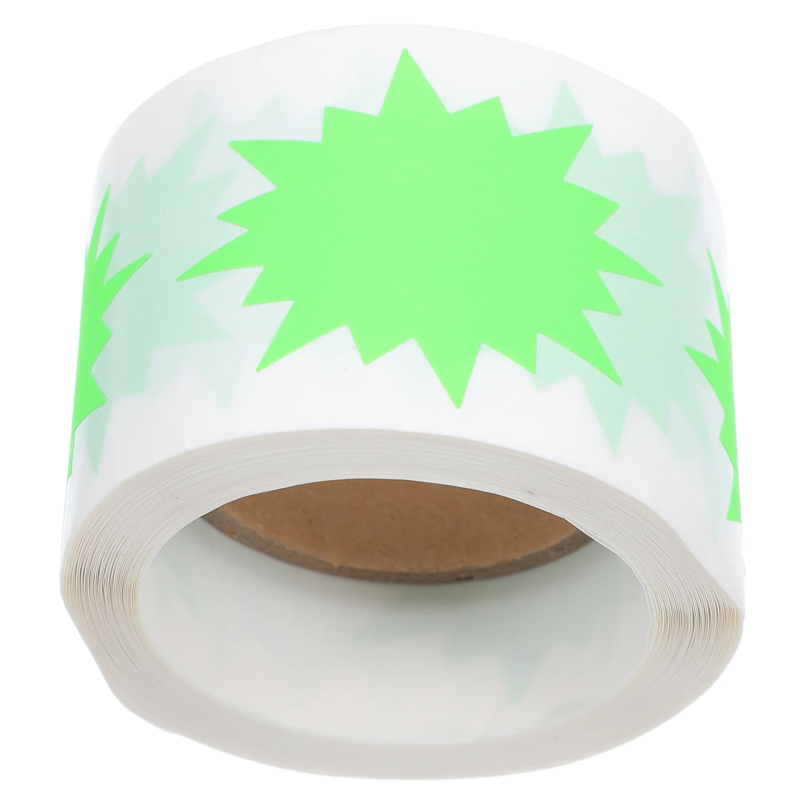 200Pcs Price Tags Fluorescent Burst Paper Stickers Sale Sign Labels for Retail Yard Garage Sale Burst Sign