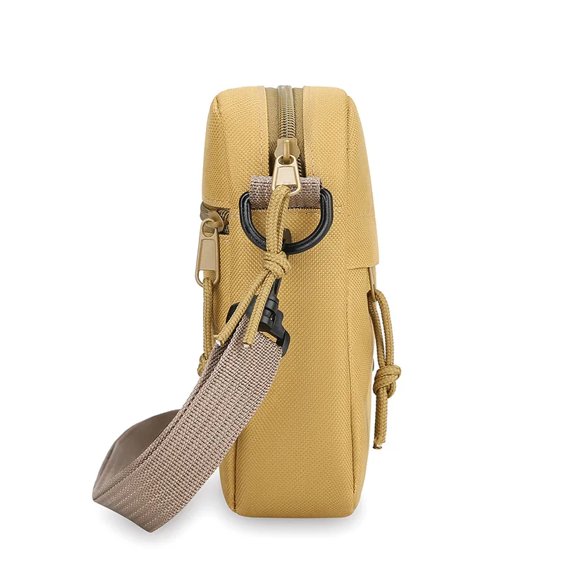 Men Messenger Sling Bags Small Shoulder Handbag Outdoor Cycling Hiking Climbing Pack Sport Crossbody Mini Students Phone Satchel