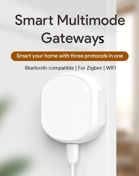 5V1A 68*69*25mm For Tuya WiFi Bluetooth-compatible Smart Gateways Hub App Control For Alexa Hub Home Improvement