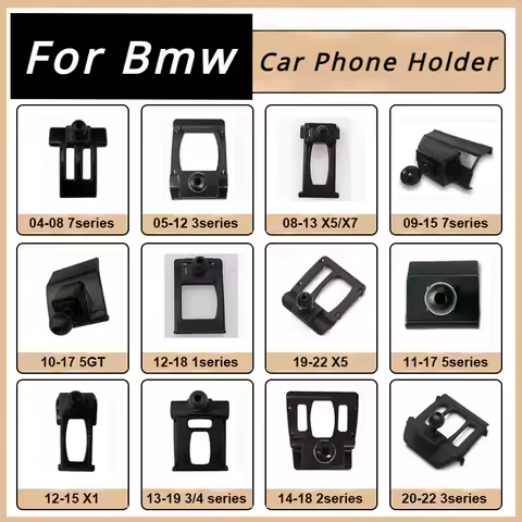 For BMW 1 2 3 5 7 Series 1X 2X 3X 4X 5X F20 F30 F34 F10 F07 G30 G11 F15 F16 Car Phone Holder Base Bracket Center Air Vent Mount