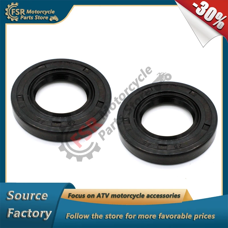 

2PCS TRANSMISSION OIL SEAL 25*45*7MM,FOR STELS DINLI ATV 600 700 GT RS 700D 800 CDI D MAX SDI EFI LEOPARD GEPARD 2.0 LU021489