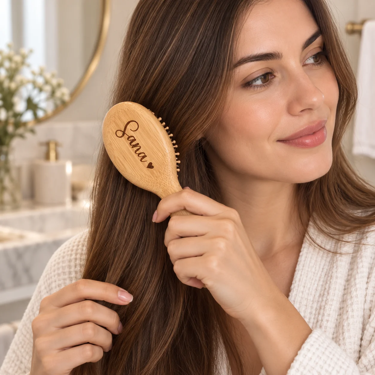 Sisir Pijat Mini Portabel deng - Hair Care Names ulasan dan harga