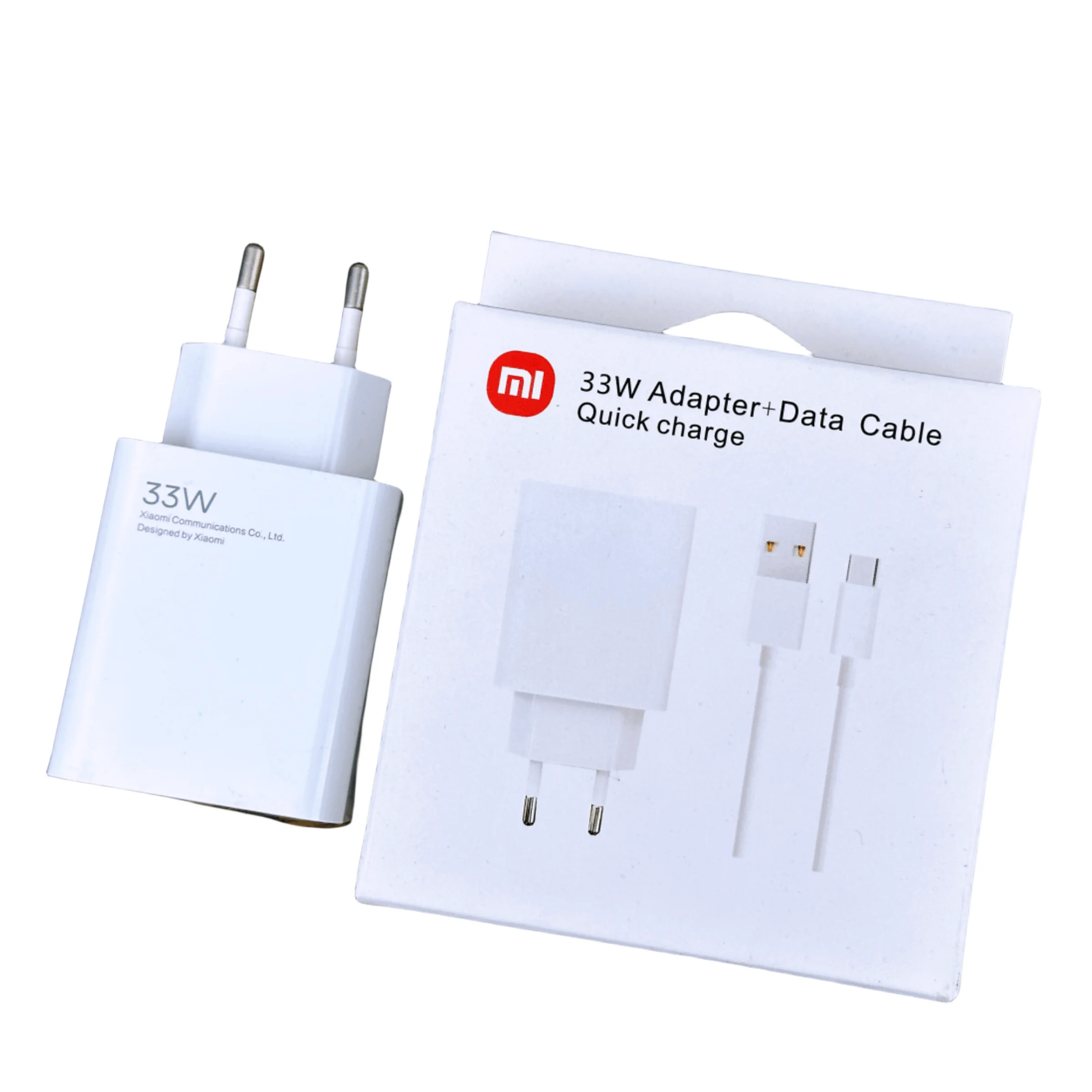 Original 33W Xiaomi Charger Turbo Fast Charge EU Adapter Usb Type C Cable For Poco X5 X4 M5S X3 Pro 