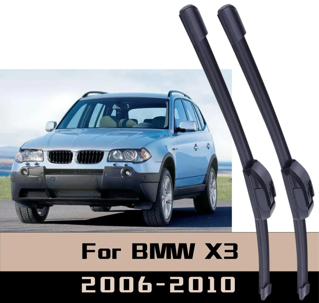 

2 шт. для BMW X3 2006-2010, щетки переднего стеклоочистителя, щетки для лобового стекла, окон