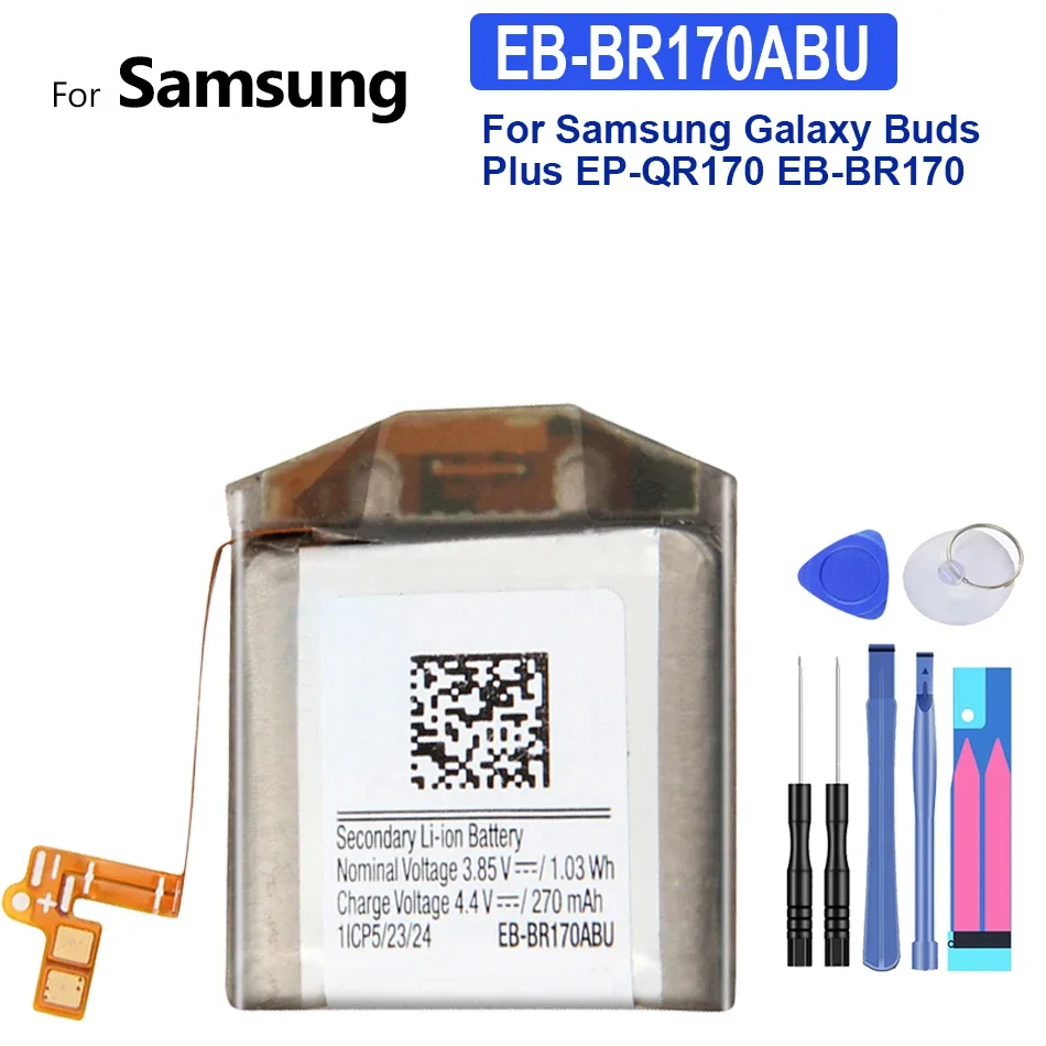 Battery EB-BR190ABY EB-BR190ABU EB-BR170ABU 270mAh-472mAh For Samsung Galaxy Buds Plus Pro SM-R190 EP-QR190 EP-QR170