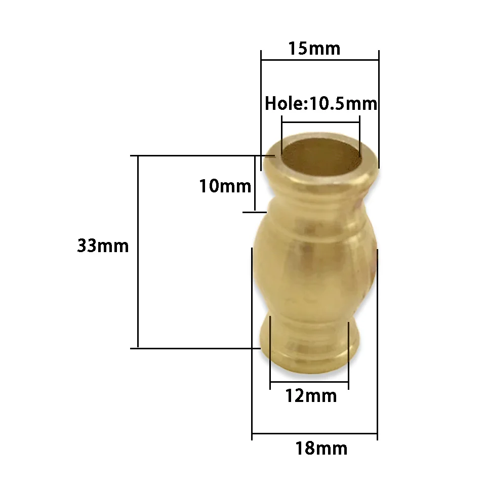 الأسنان الداخلية M10 أنبوب النحاس النقي الصويا على شكل اتجاهين ثلاثي الاتجاه 10.5 مللي متر مشترك الخيزران على شكل موصل تركيبة إضاءة ملحقات #5