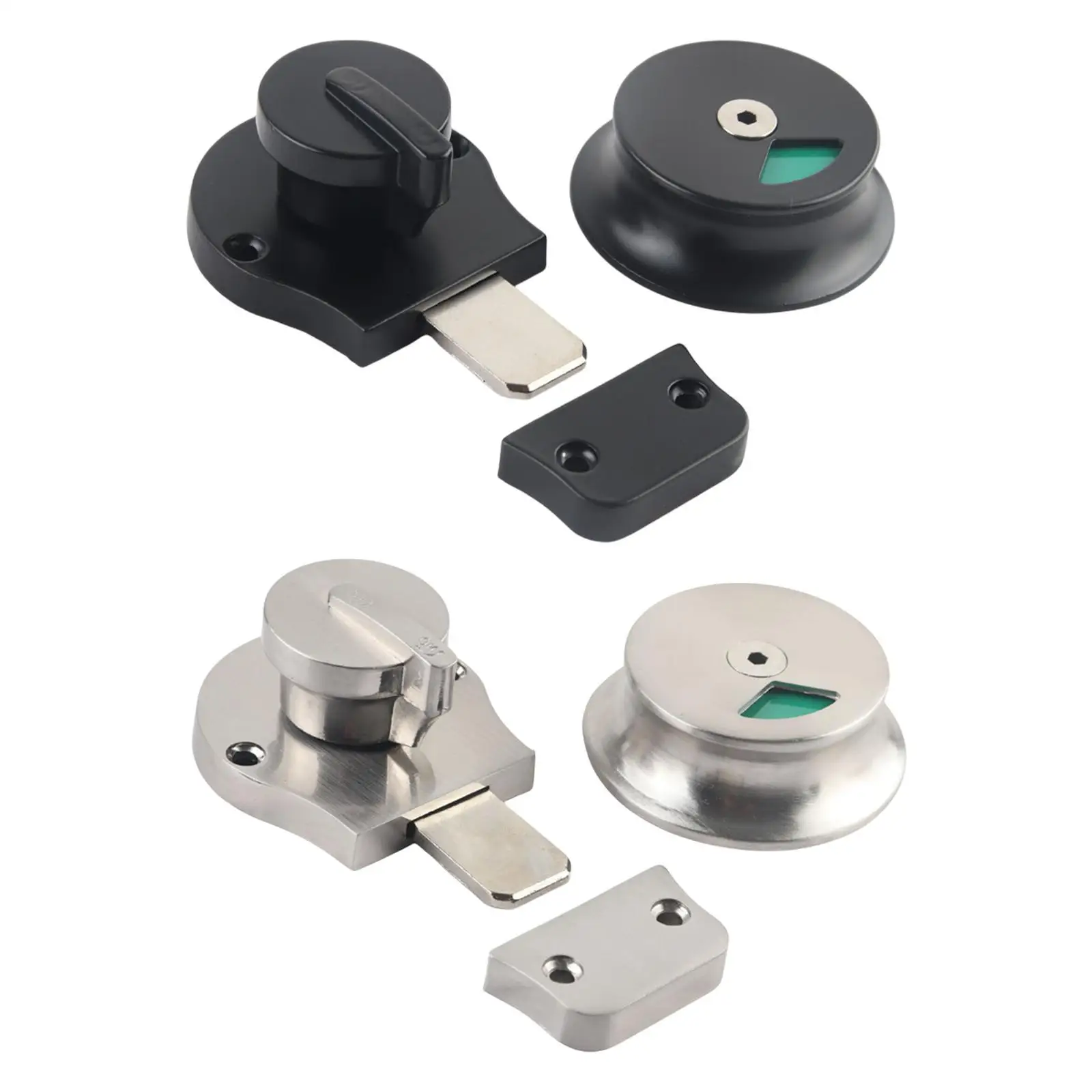 

RV Modification Stainless Steel Privacy Bolt Easy to Install Direct Replace Trailer Door Latch Accessory for Bedroom