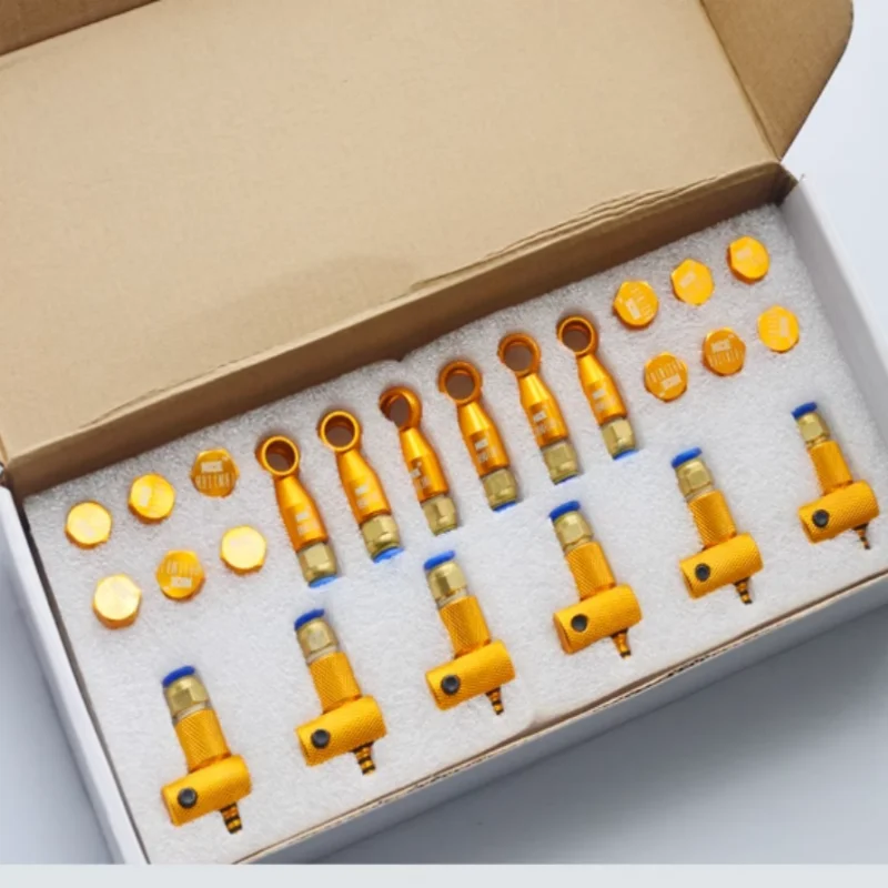 common rail injector diesel oil return connector sets, common rail injector return oil collector