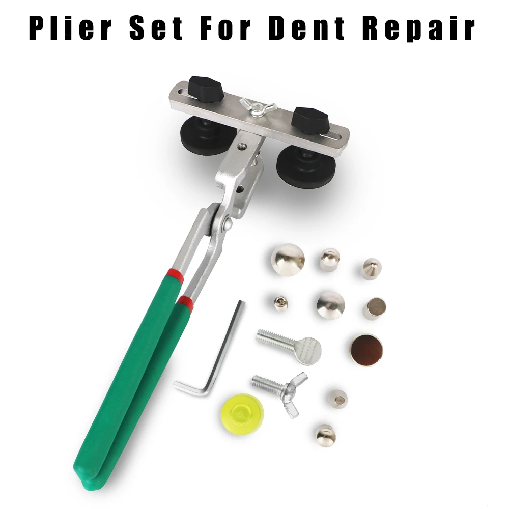 Maintenance Tools Metal Seamless Repairing Door Edge Trim Crimping Clip Anti-rust Clamping Pliers Set Car Dent Repair