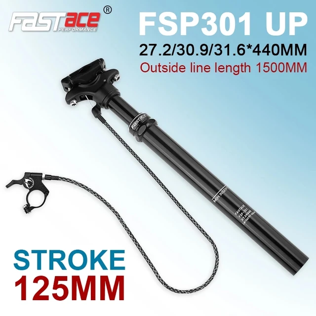 Fastace Seatpost MTB DH Bike Adjustable Dropper  27.2/28.6/30.0/30.4/30.9/31.6/33.9mm Downhill Bicycle Seat Post 440mm -  AliExpress