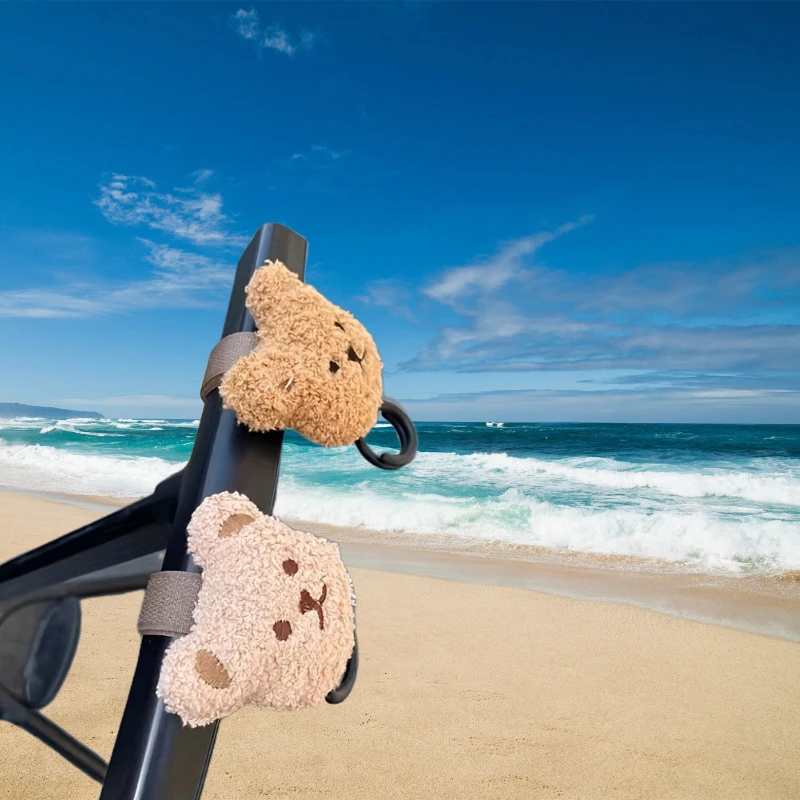 

Cute Bear Hook, Stroller Universal Accessories Hook, Going Out Mommy Handbag Hook, Multi-functional Hook