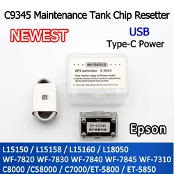 C9345 Maintenance Tank Chip Resetter for Epson T-8550 ET-8500 ET-16000 L8050 L15158 L15168 L15150 L15160 6558 c8000