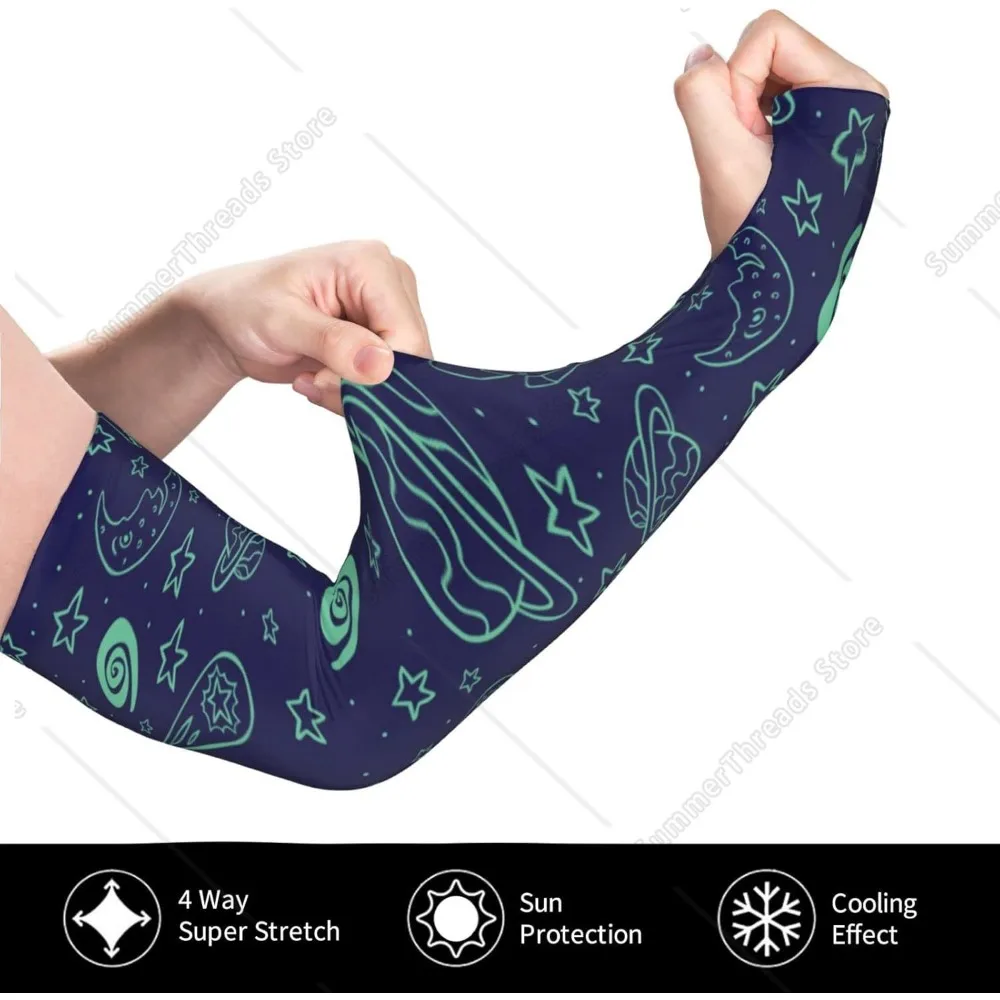 Ice silk sleeves non-slip tattoo bracelet for men and women
