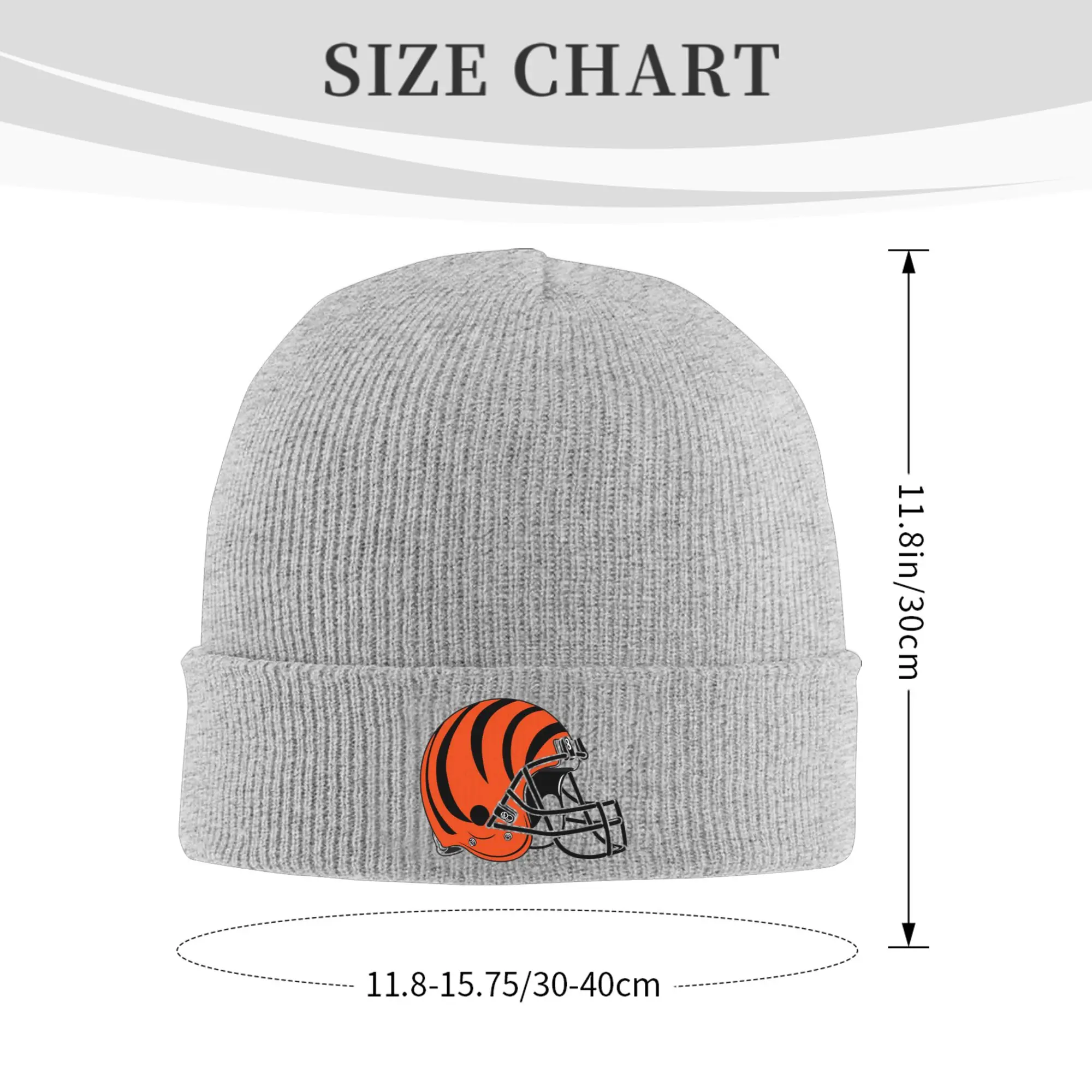 شريط Bengals-of-Cincinnati خوذة الشتاء Skullies قبعة صغيرة الخريف الدافئ قبعات منسوجة بونيه قبعات للنساء الرجال #3